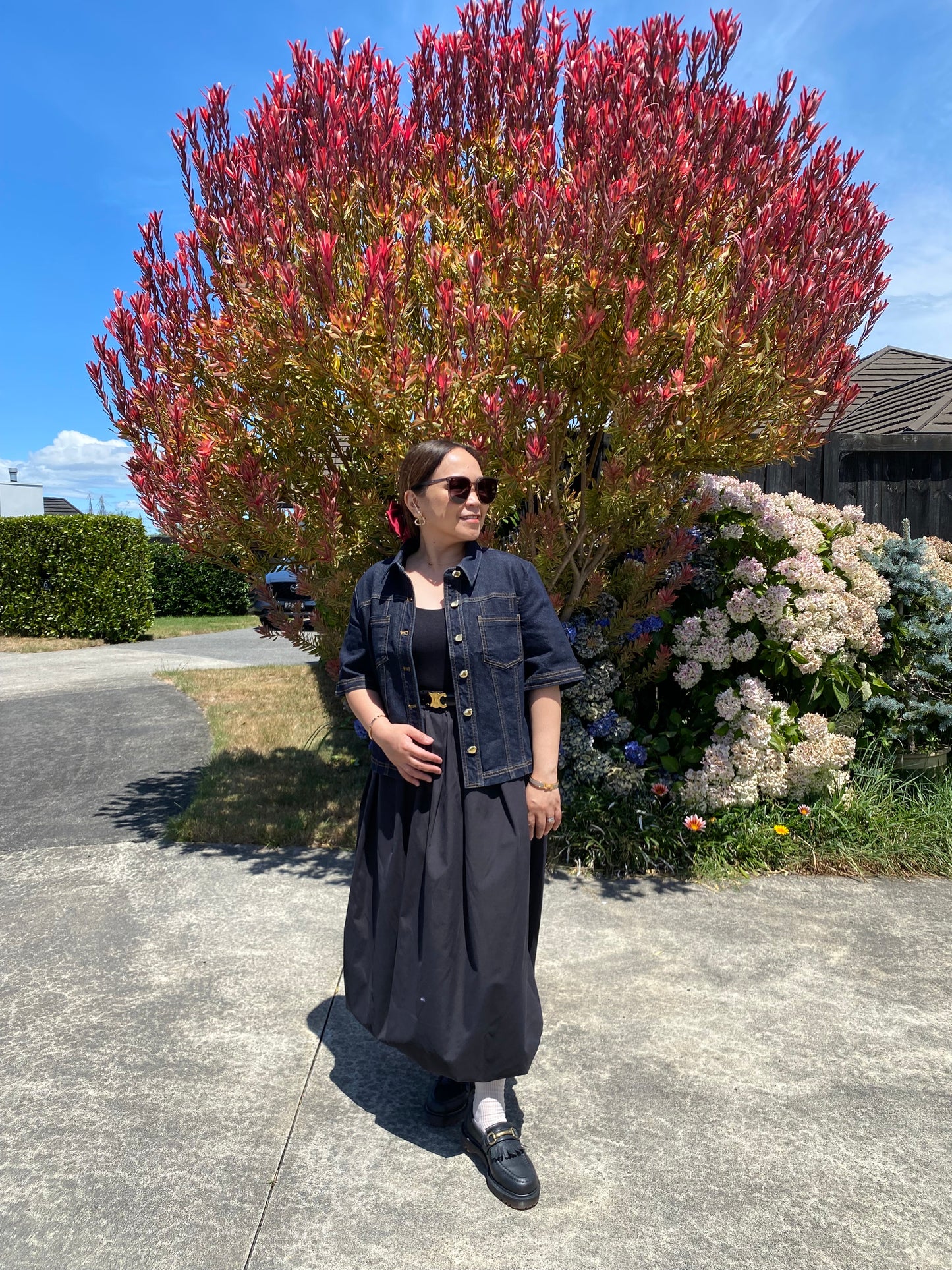 lifestyle image of girl wearing nip stories nipple covers