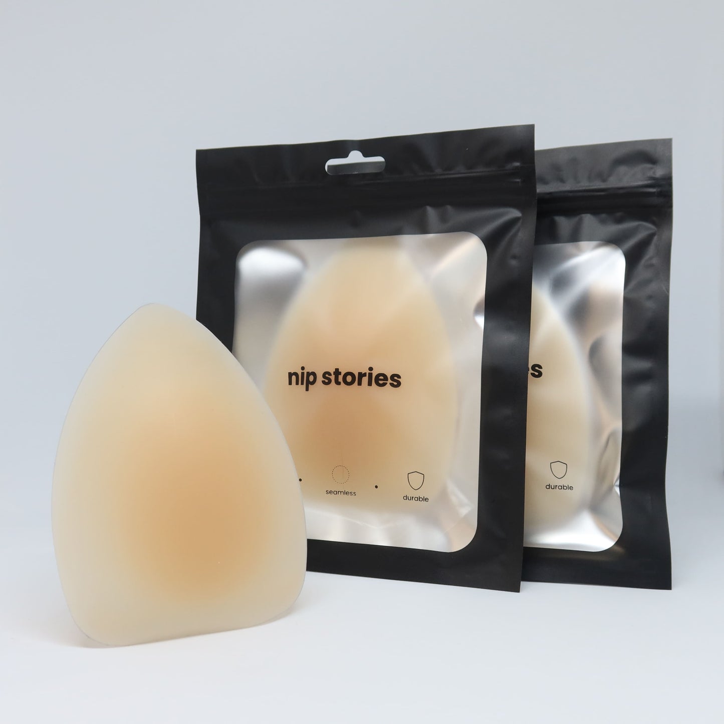 Nip stories product with packaging on a white background