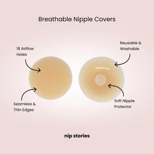 Adhesive vs non-adhesive nipple covers: how to choose