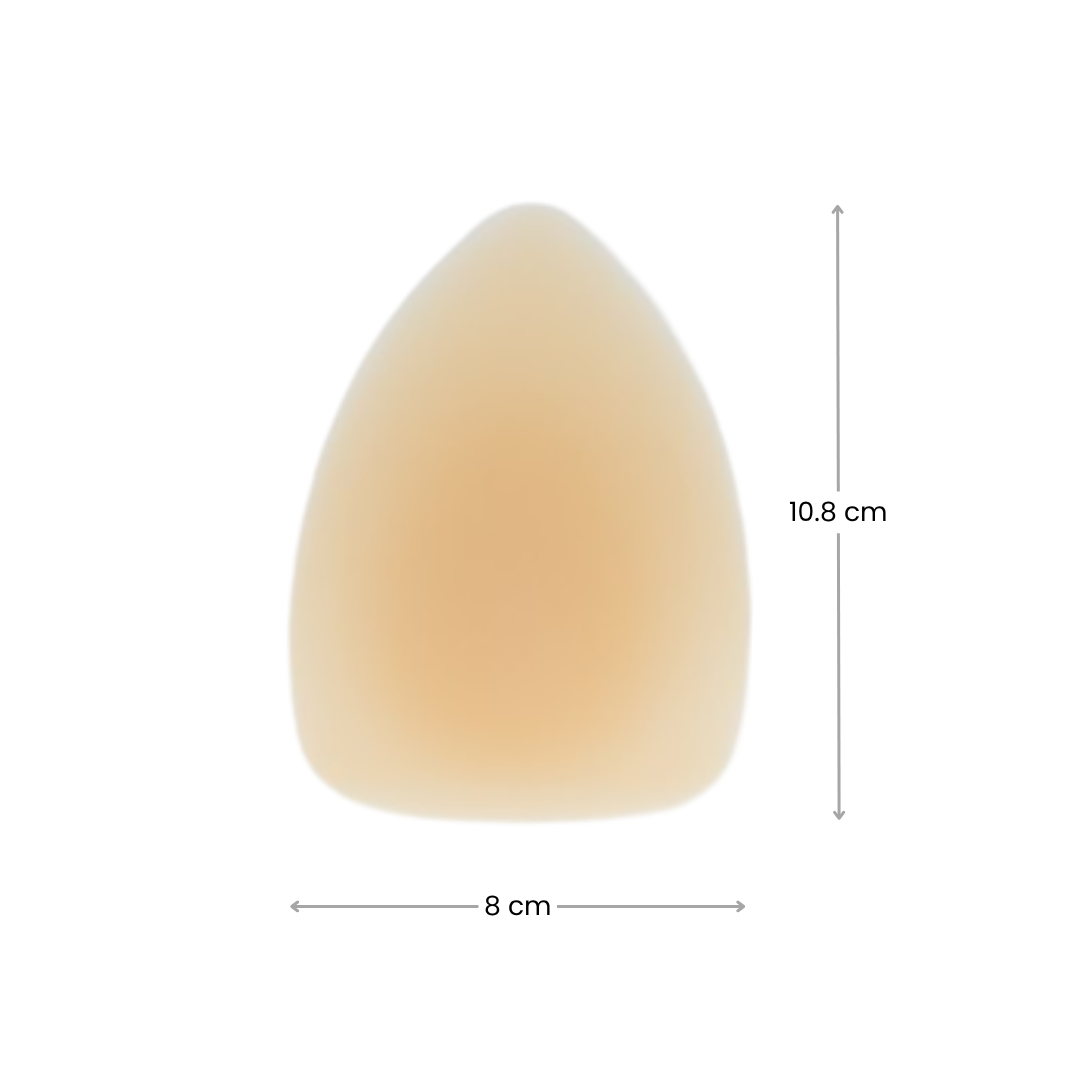 triangle nipple covers size and dimensions by nip stories