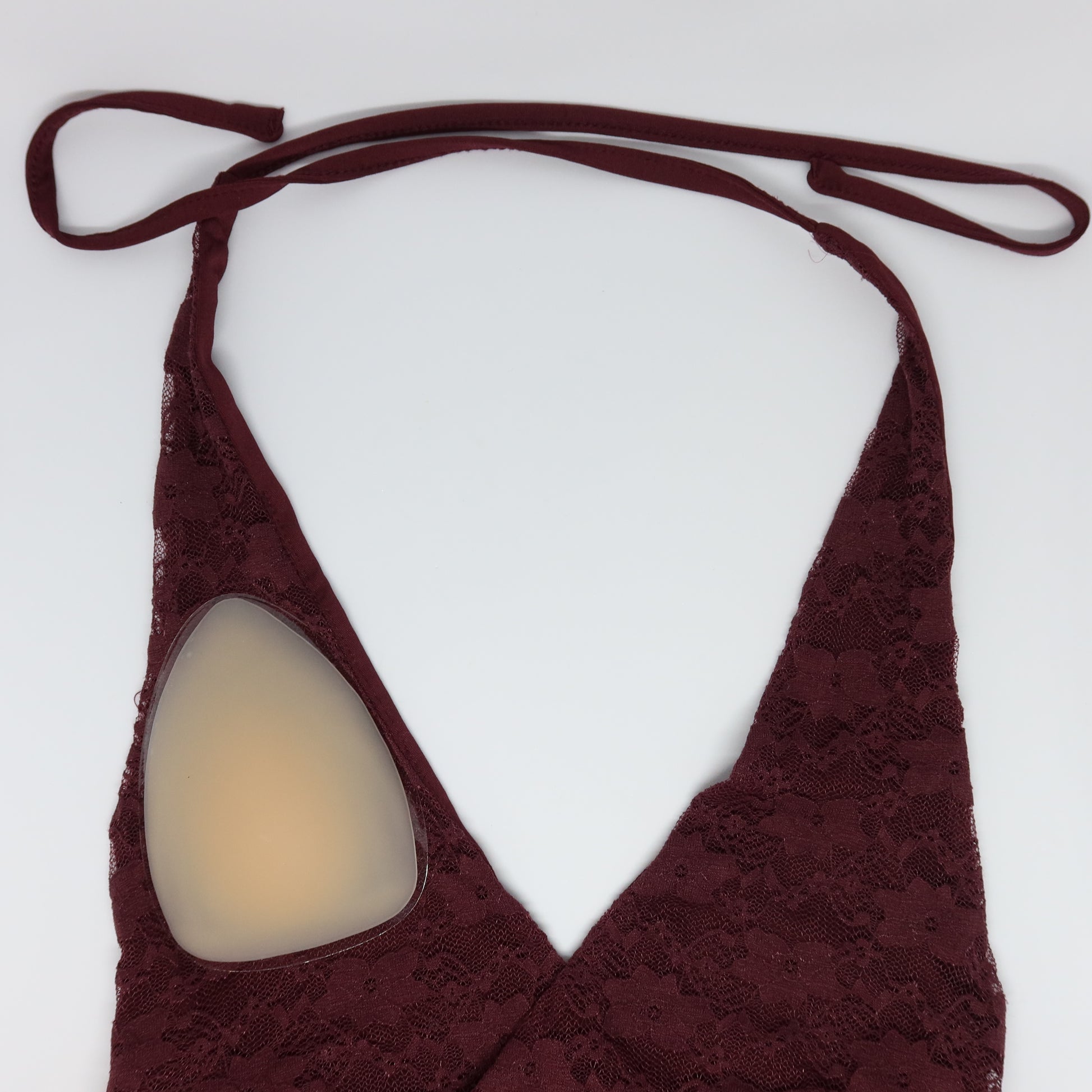 nip stories triangle nipple cover with deep v neck